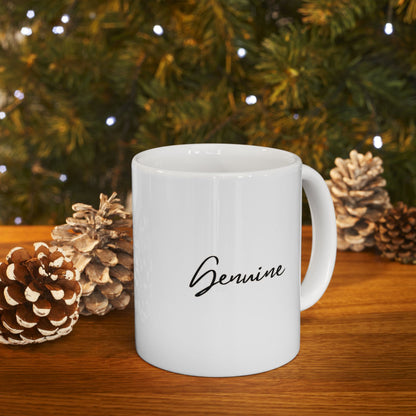 Genuine Ceramic Mug, (11oz, 15oz)