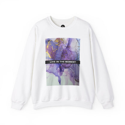 Live in the Moment Unisex Heavy Blend™ Crewneck Sweatshirt