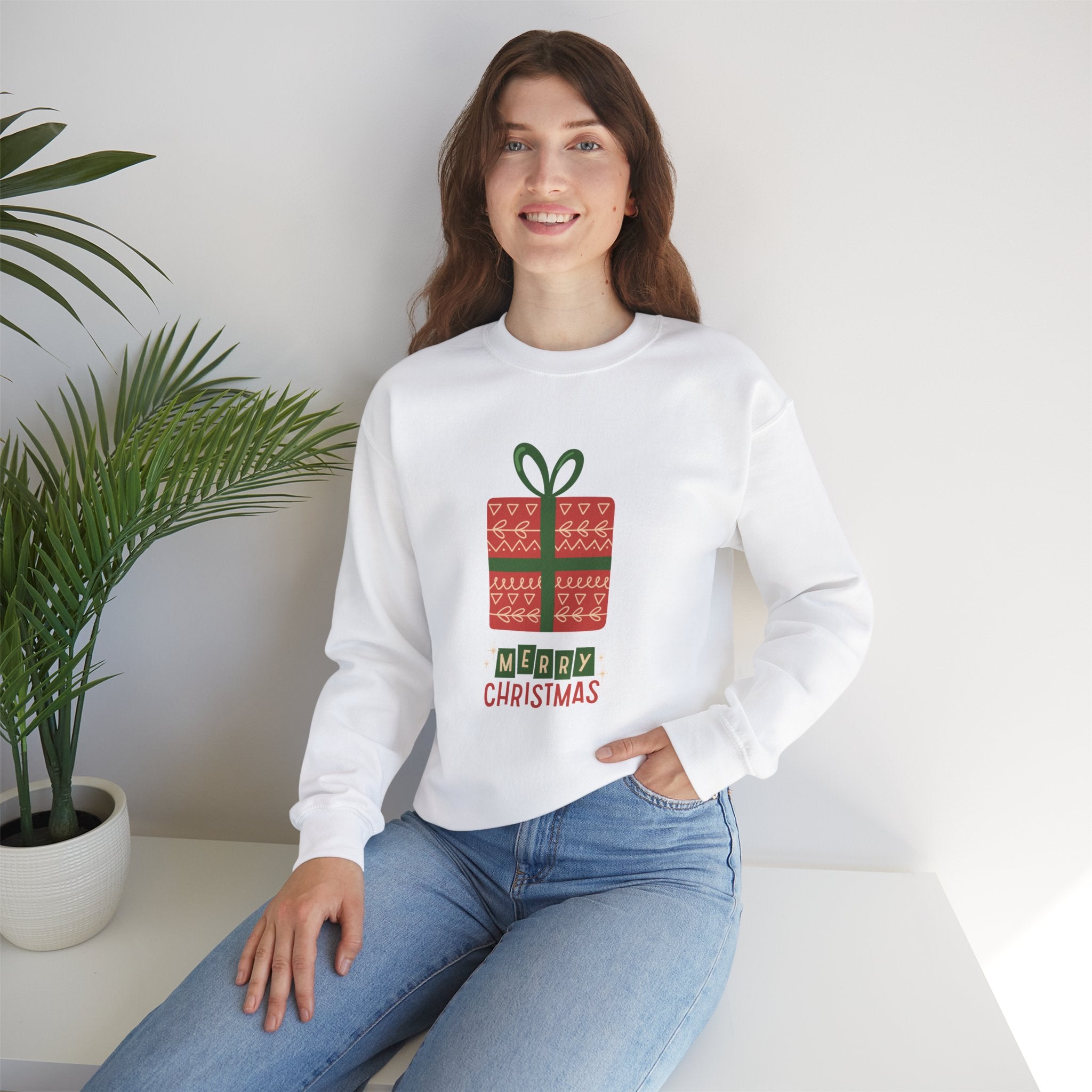 Merry Christmas II Unisex Heavy Blend™ Crewneck Sweatshirt