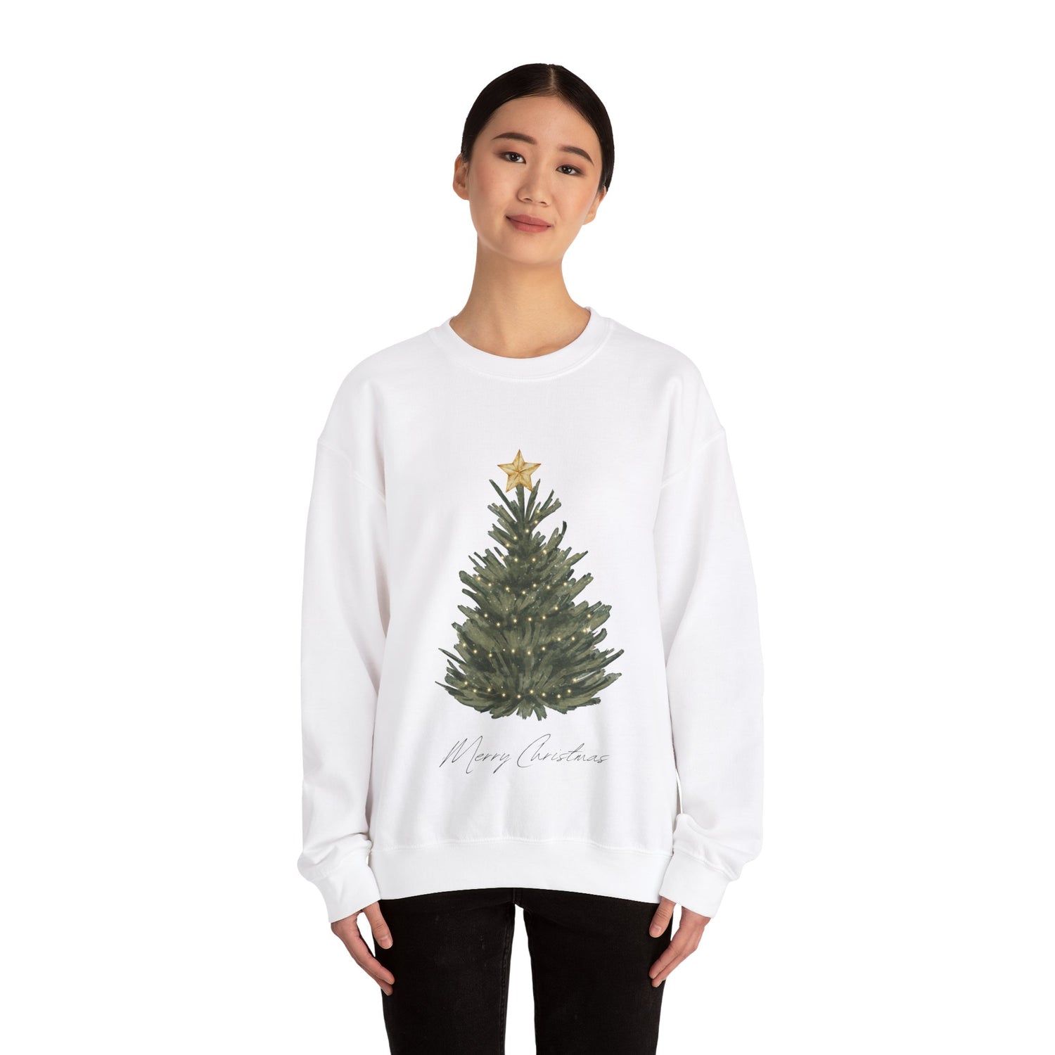 Merry Christmas IV Unisex Heavy Blend™ Crewneck Sweatshirt