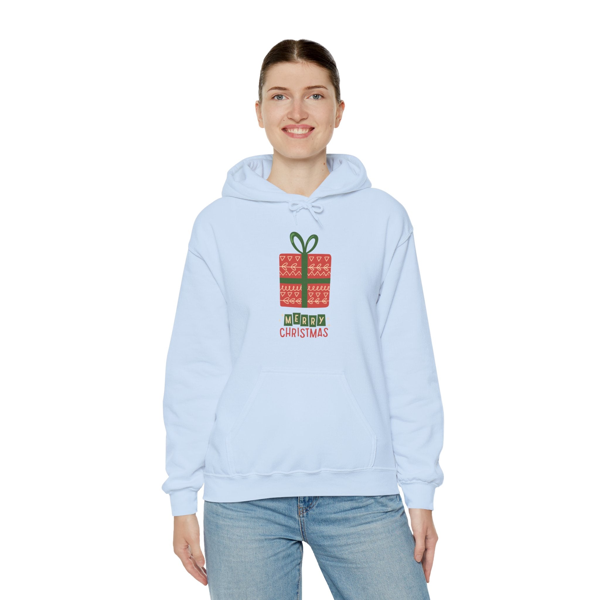 Merry Christmas II Unisex Heavy Blend™ Hooded Sweatshirt