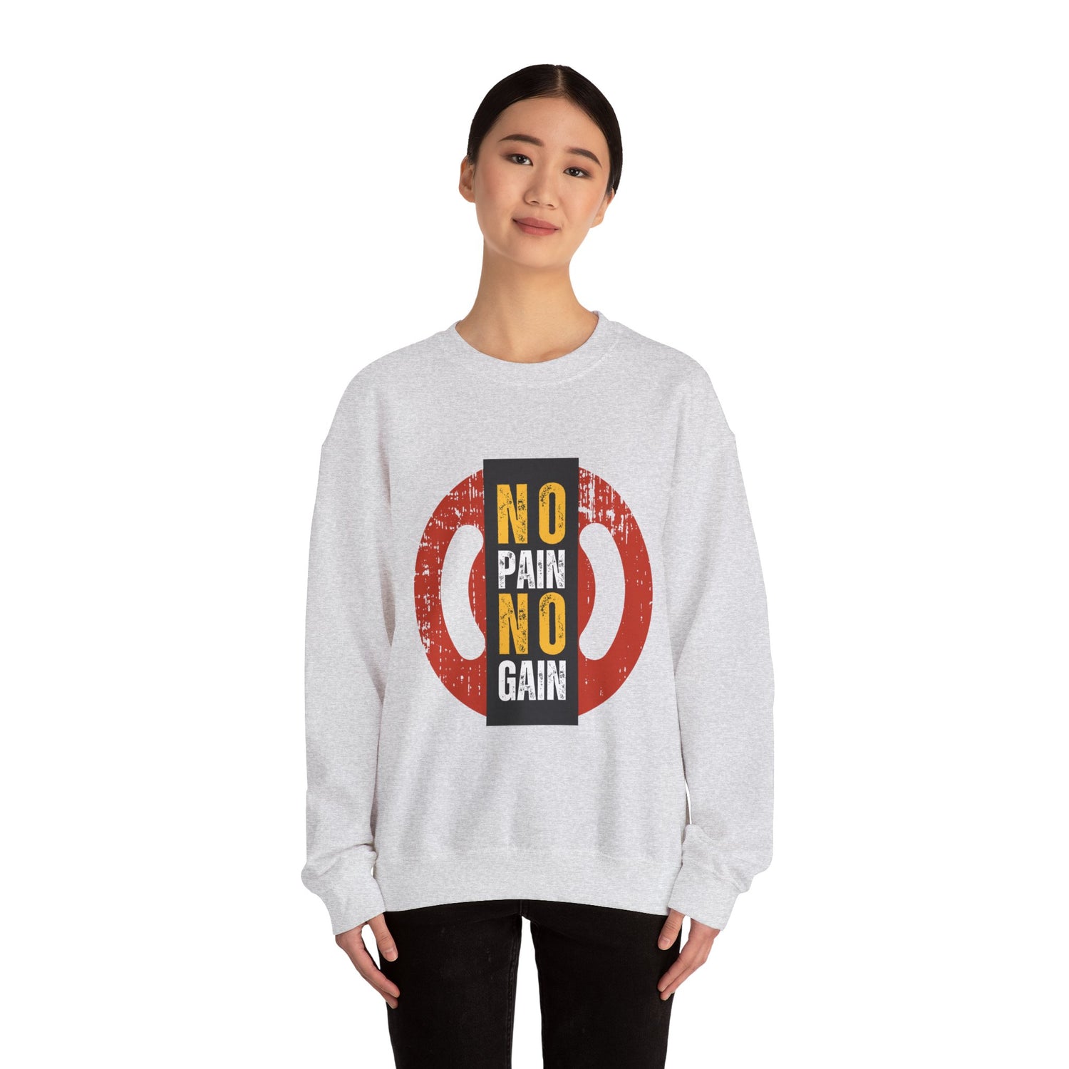 No Pain No Gain Unisex Heavy Blend™ Crewneck Sweatshirt