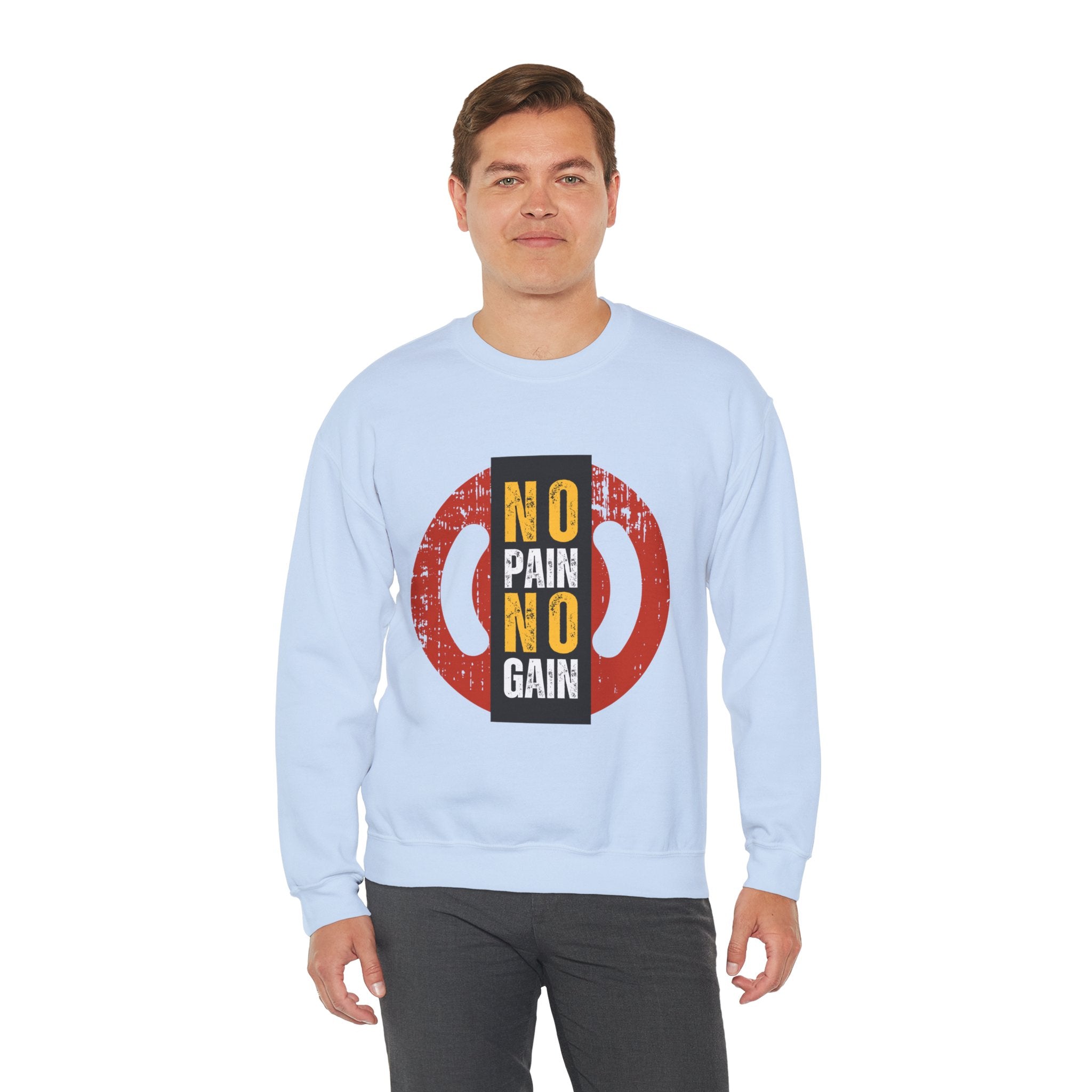 No Pain No Gain Unisex Heavy Blend™ Crewneck Sweatshirt