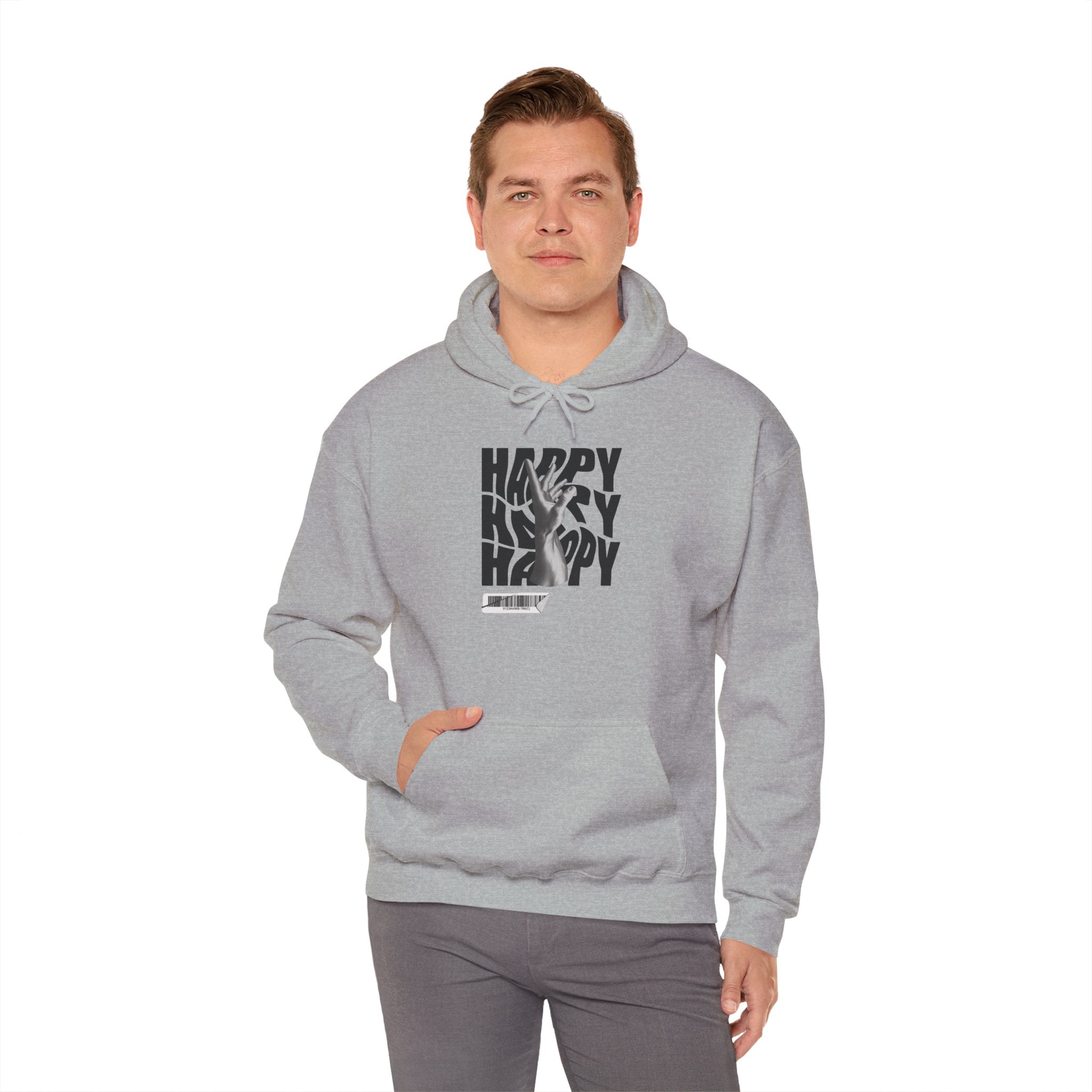 Happy Unisex Heavy Blend™ Hooded Sweatshirt