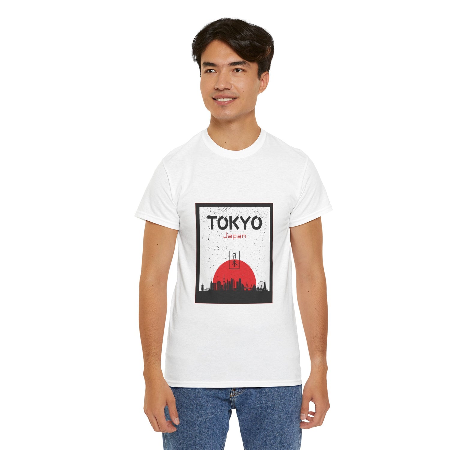 Tokyo Unisex Heavy Cotton Tee