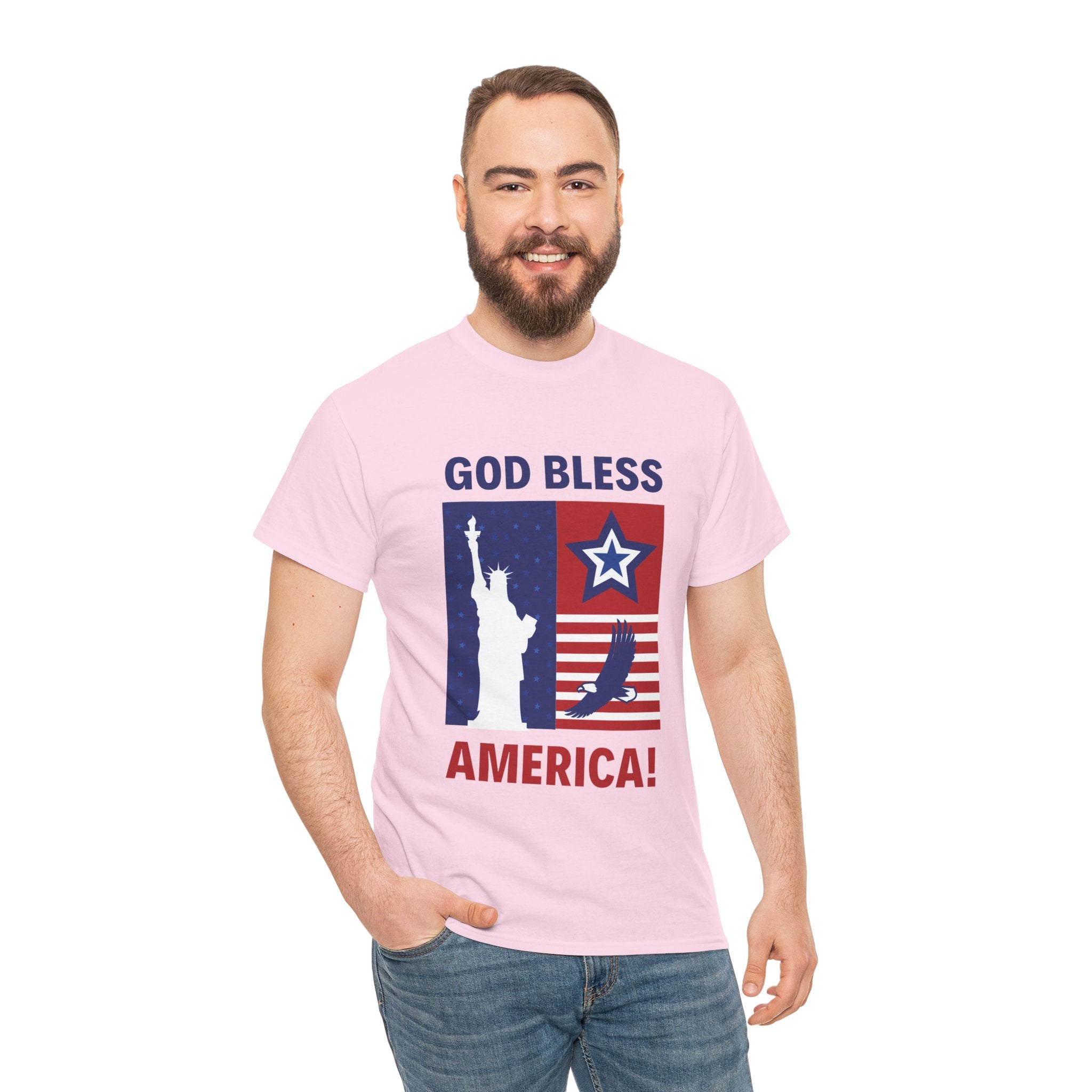 USA Bless Unisex Heavy Cotton Tee