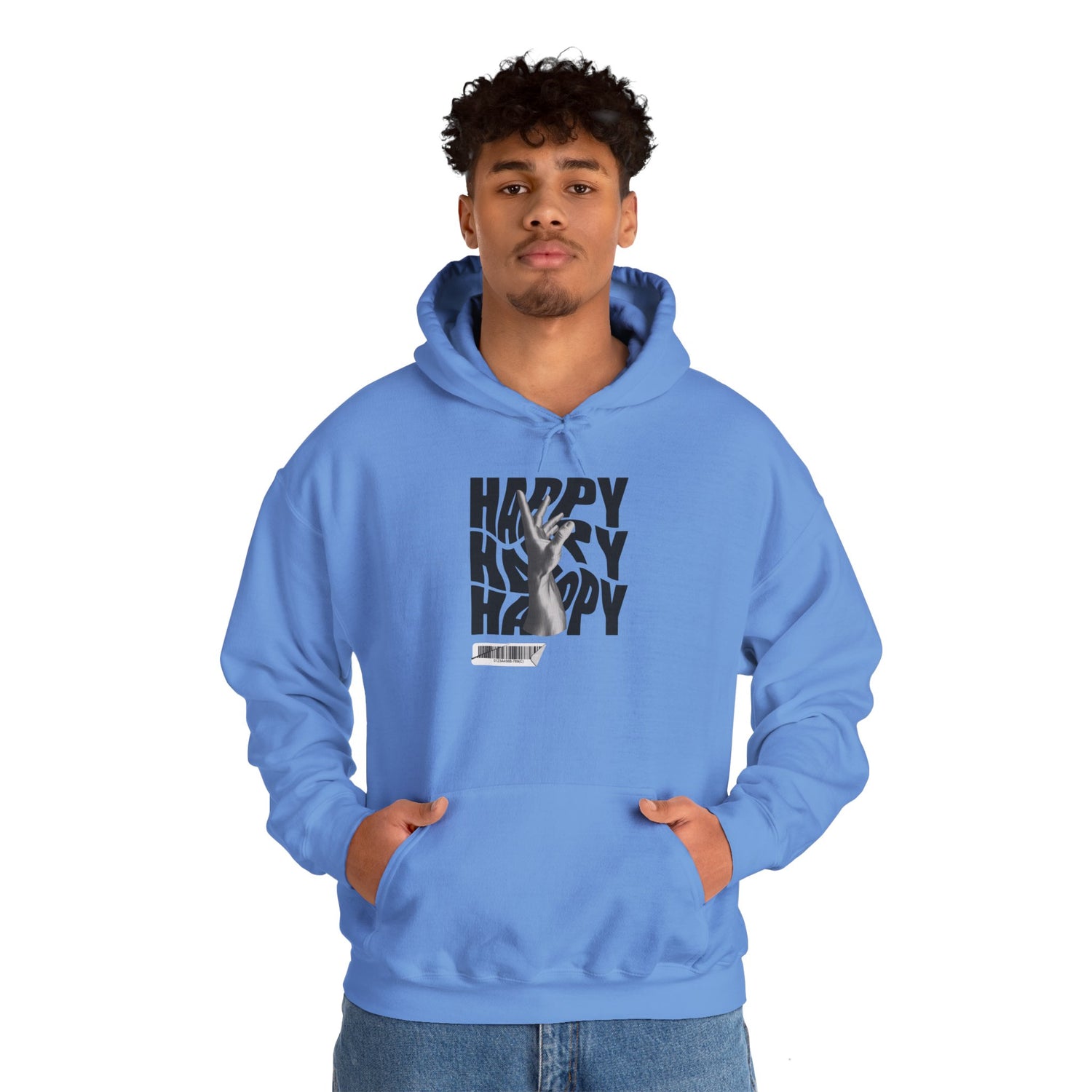 Happy Unisex Heavy Blend™ Hooded Sweatshirt