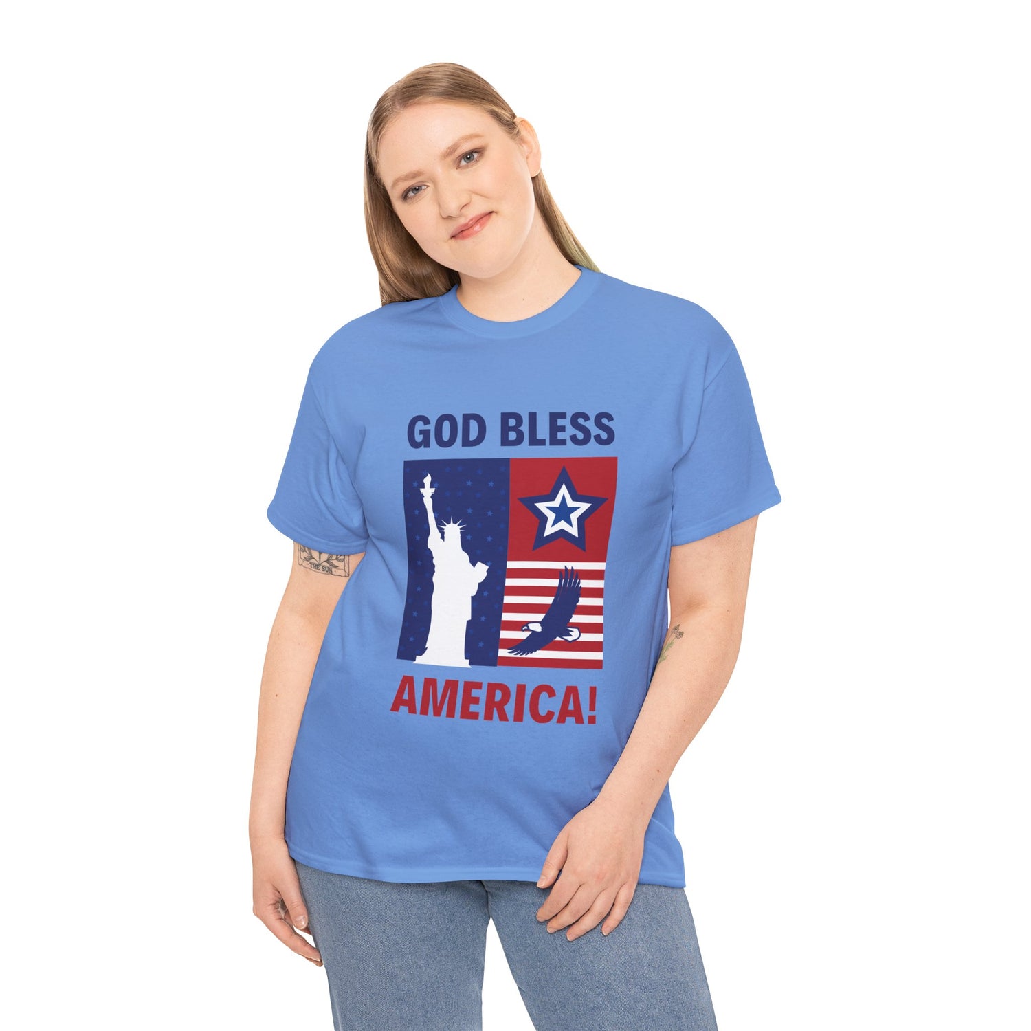 USA Bless Unisex Heavy Cotton Tee