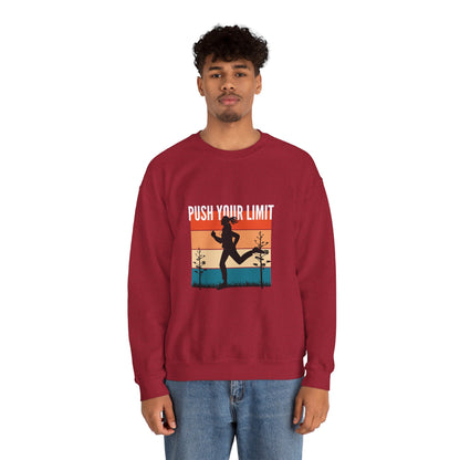 Push Your Limit Unisex Heavy Blend™ Crewneck Sweatshirt