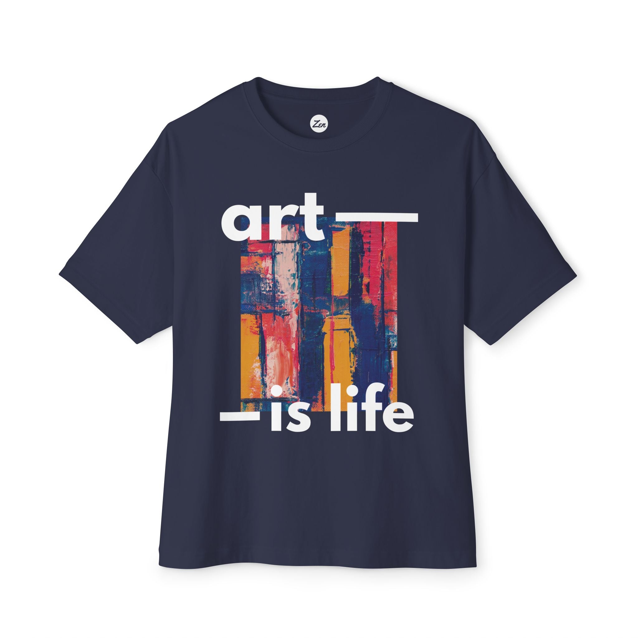 Art Unisex Oversized Boxy Tee