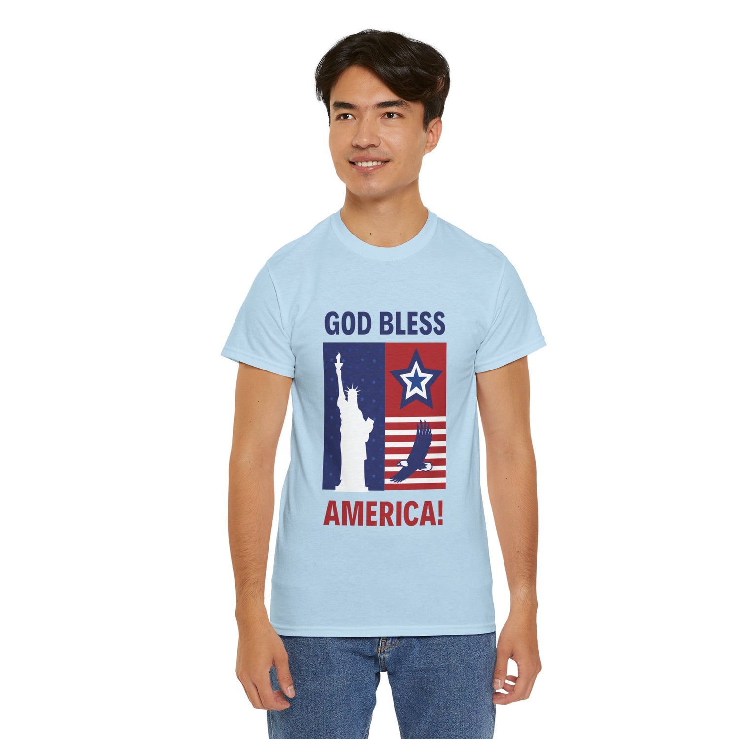 USA Bless Unisex Heavy Cotton Tee