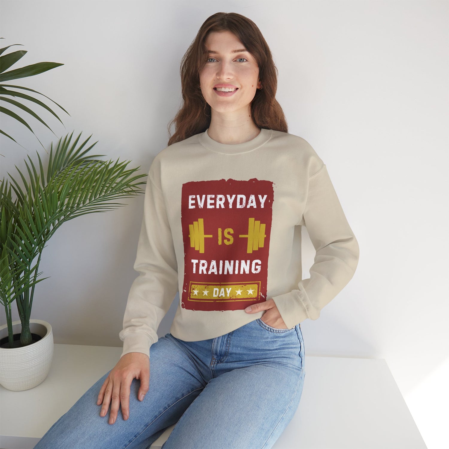 Training Day Unisex Heavy Blend™ Crewneck Sweatshirt