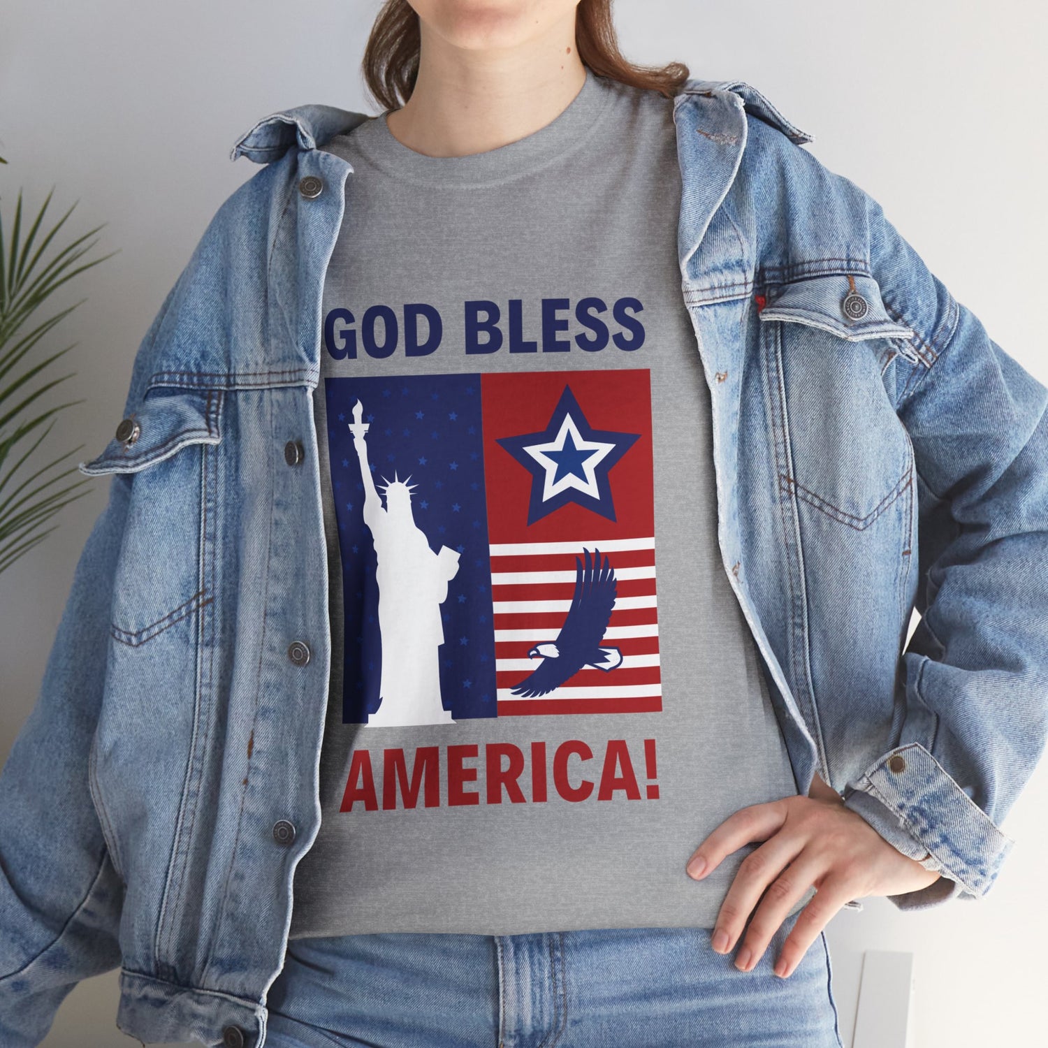 USA Bless Unisex Heavy Cotton Tee