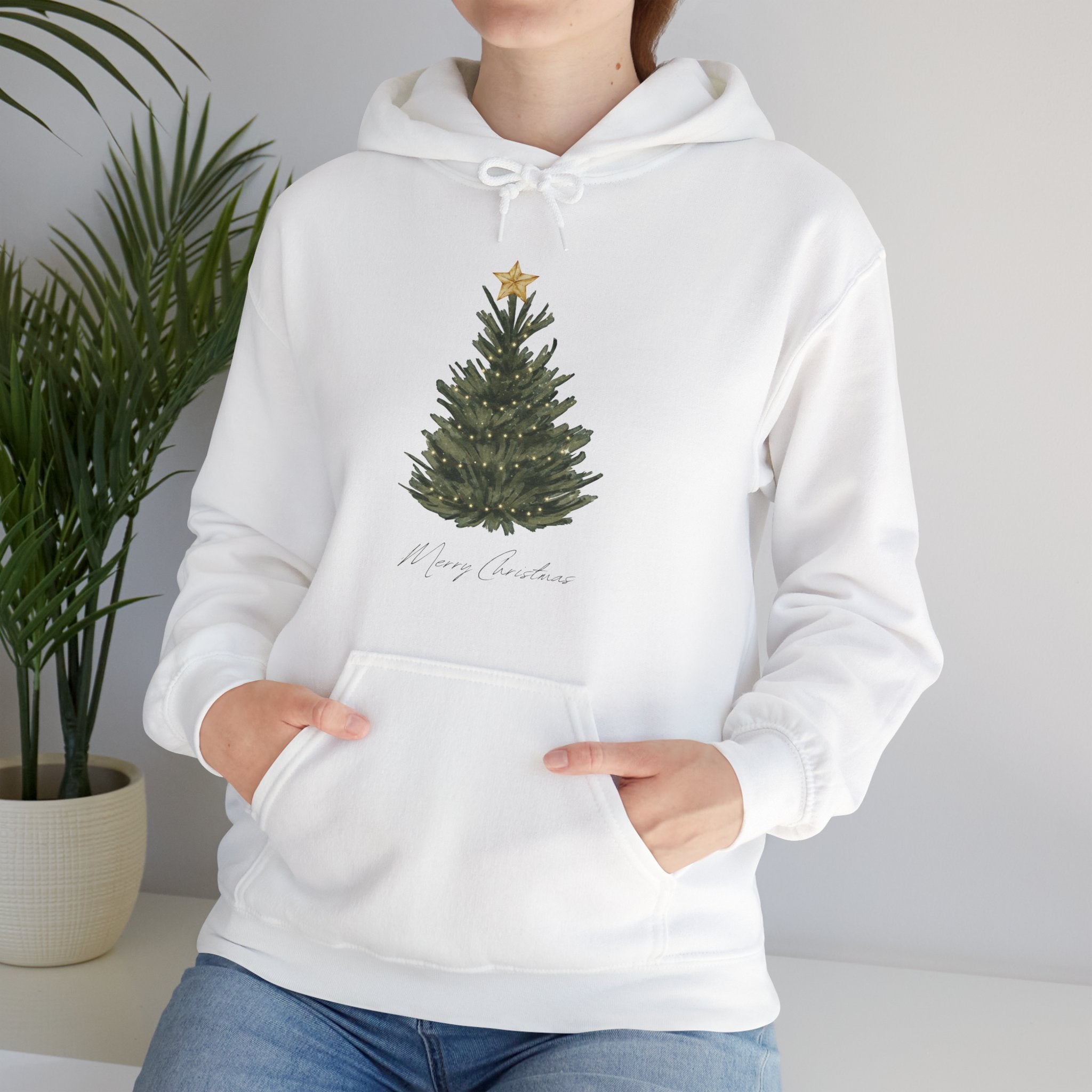 Merry Christmas IV Unisex Heavy Blend™ Hooded Sweatshirt