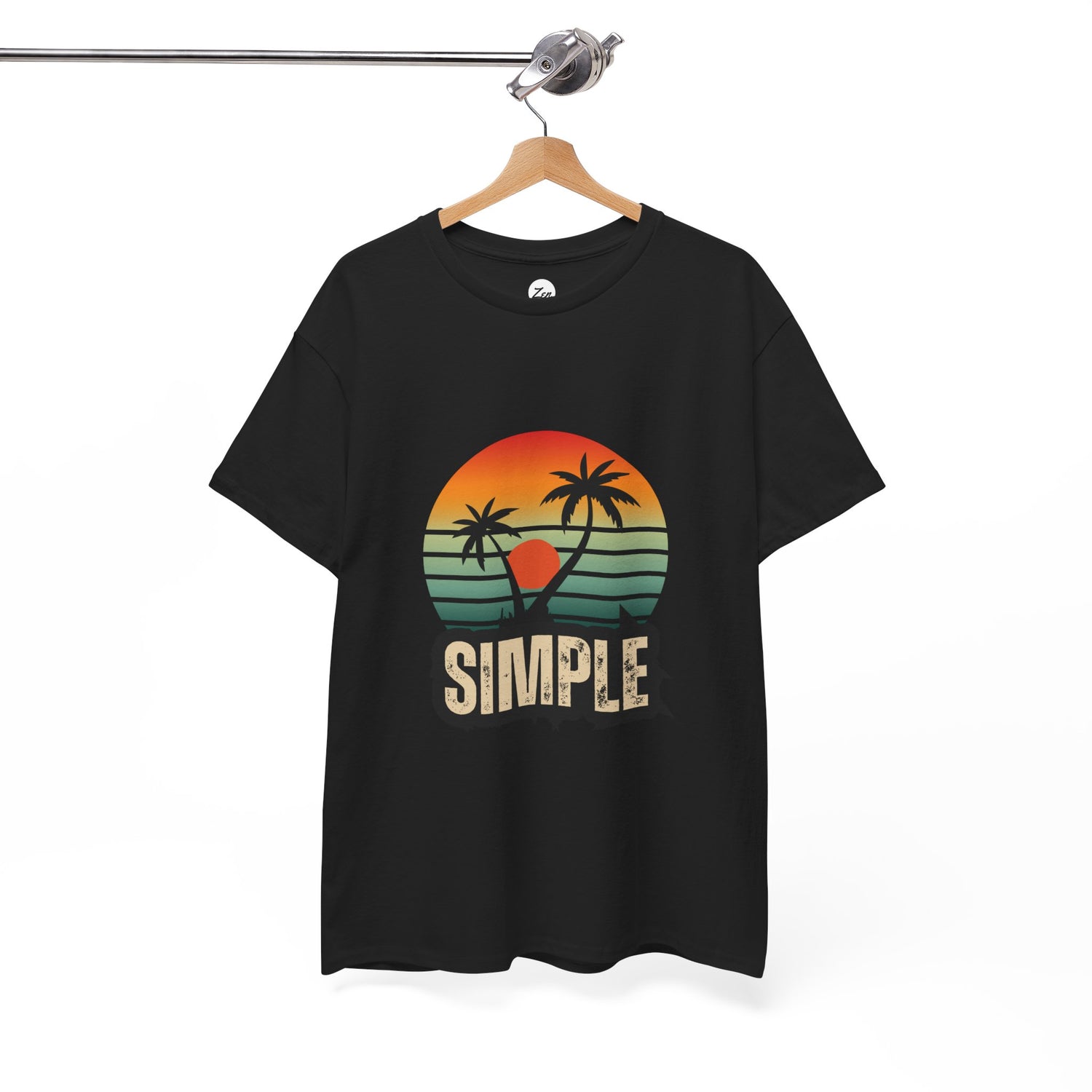 Simple Unisex Heavy Cotton Tee