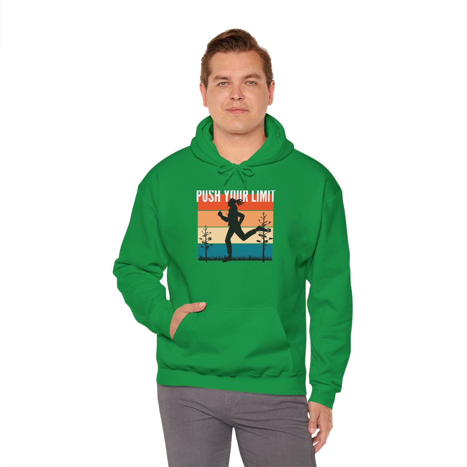 Push Your Limit Unisex Heavy Blend™ Hooded Sweatshirt