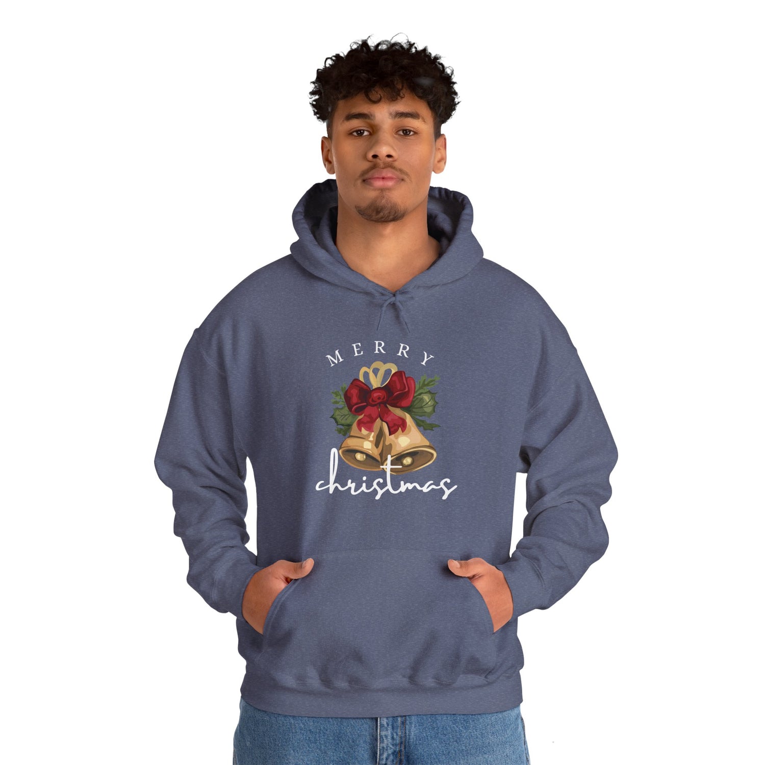 Merry Christmas III Unisex Heavy Blend™ Hooded Sweatshirt