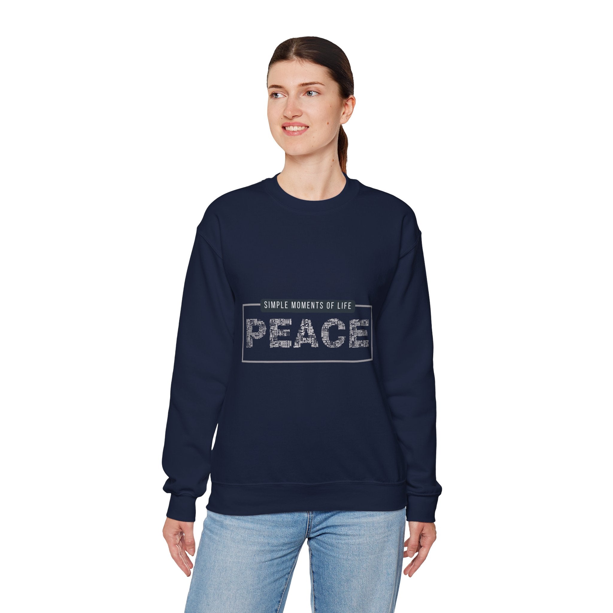 Peace Unisex Heavy Blend™ Crewneck Sweatshirt