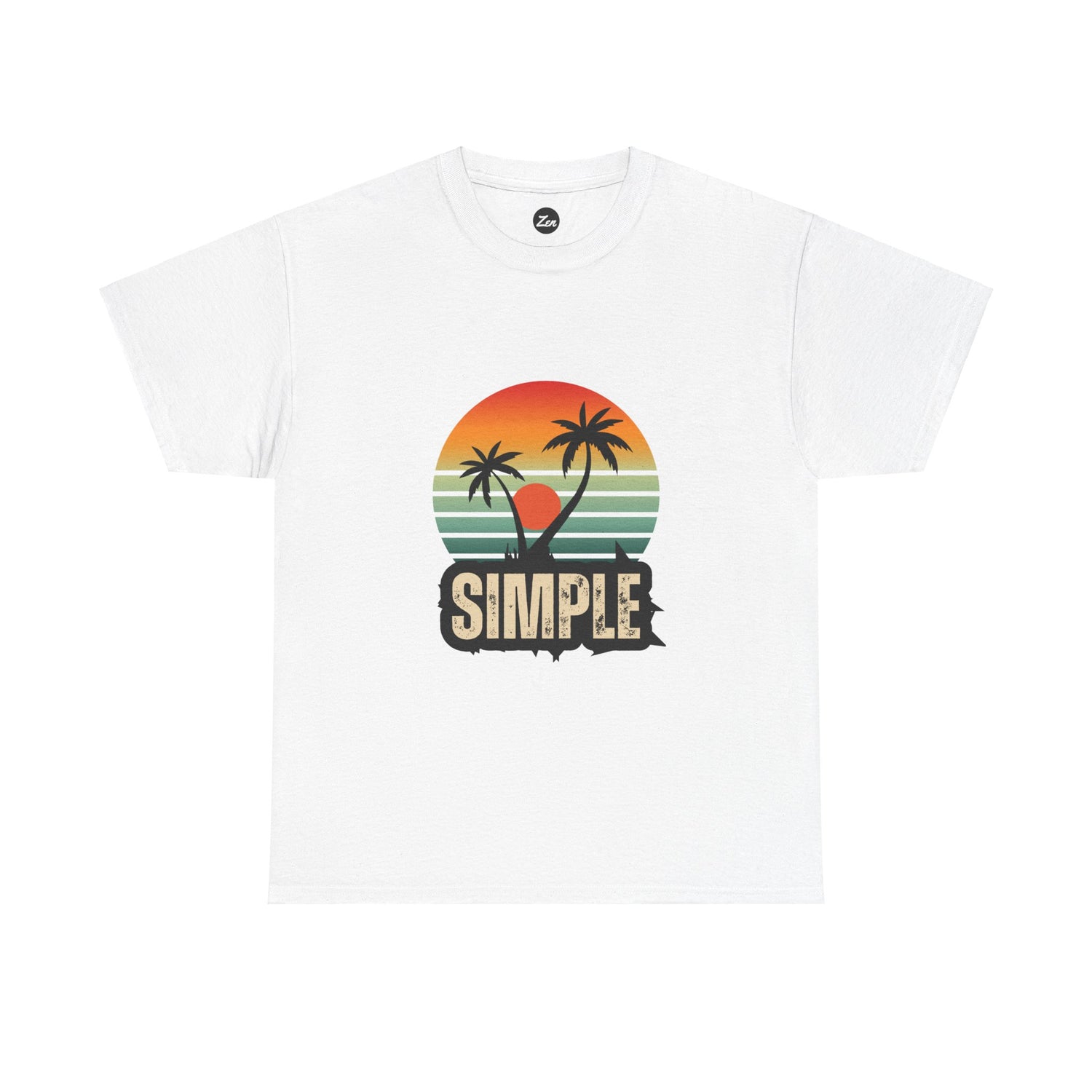 Simple Unisex Heavy Cotton Tee