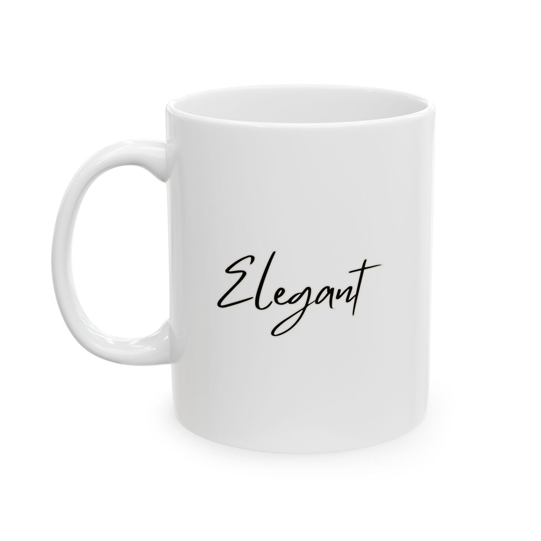 Elegant Ceramic Mug, (11oz, 15oz)