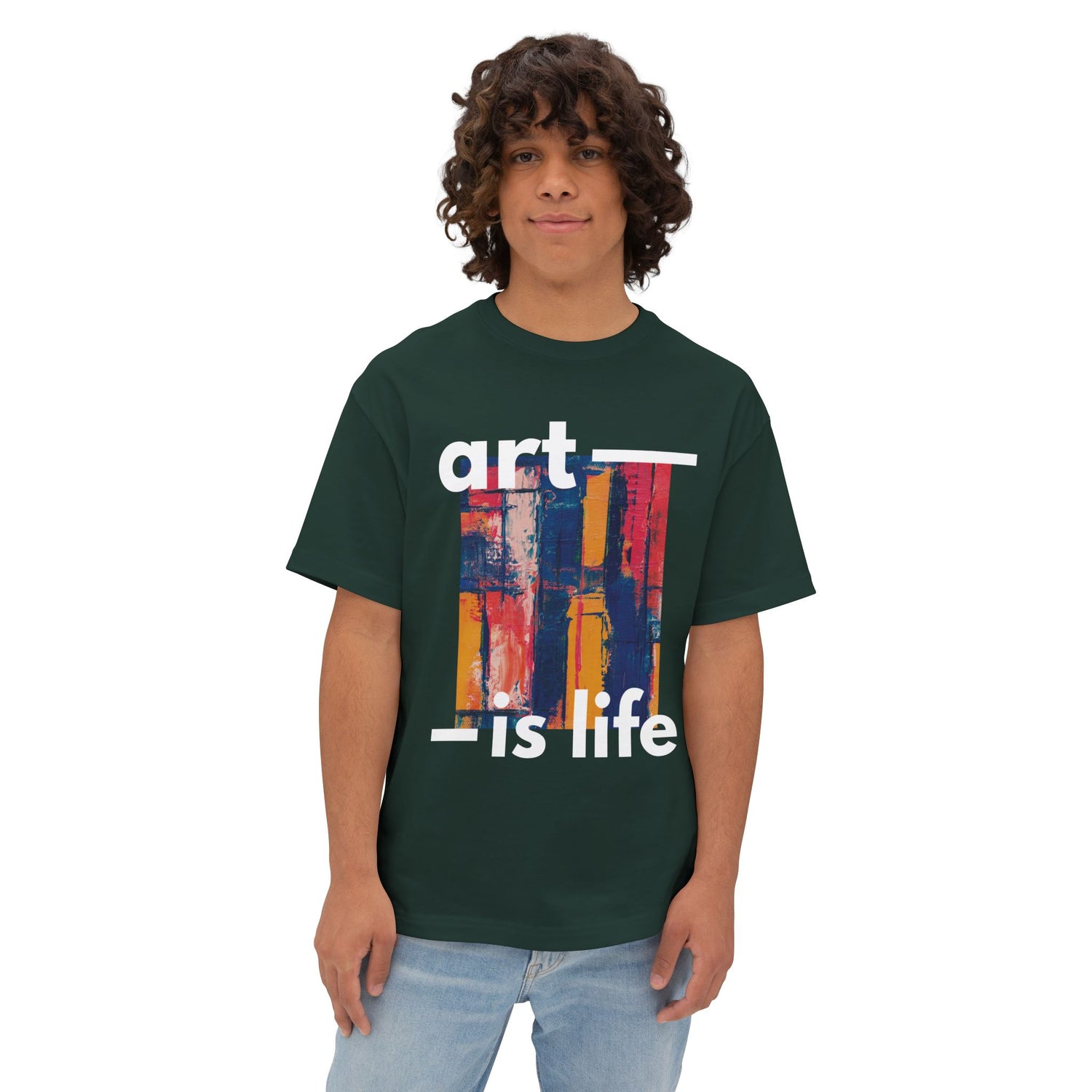 Art Unisex Oversized Boxy Tee