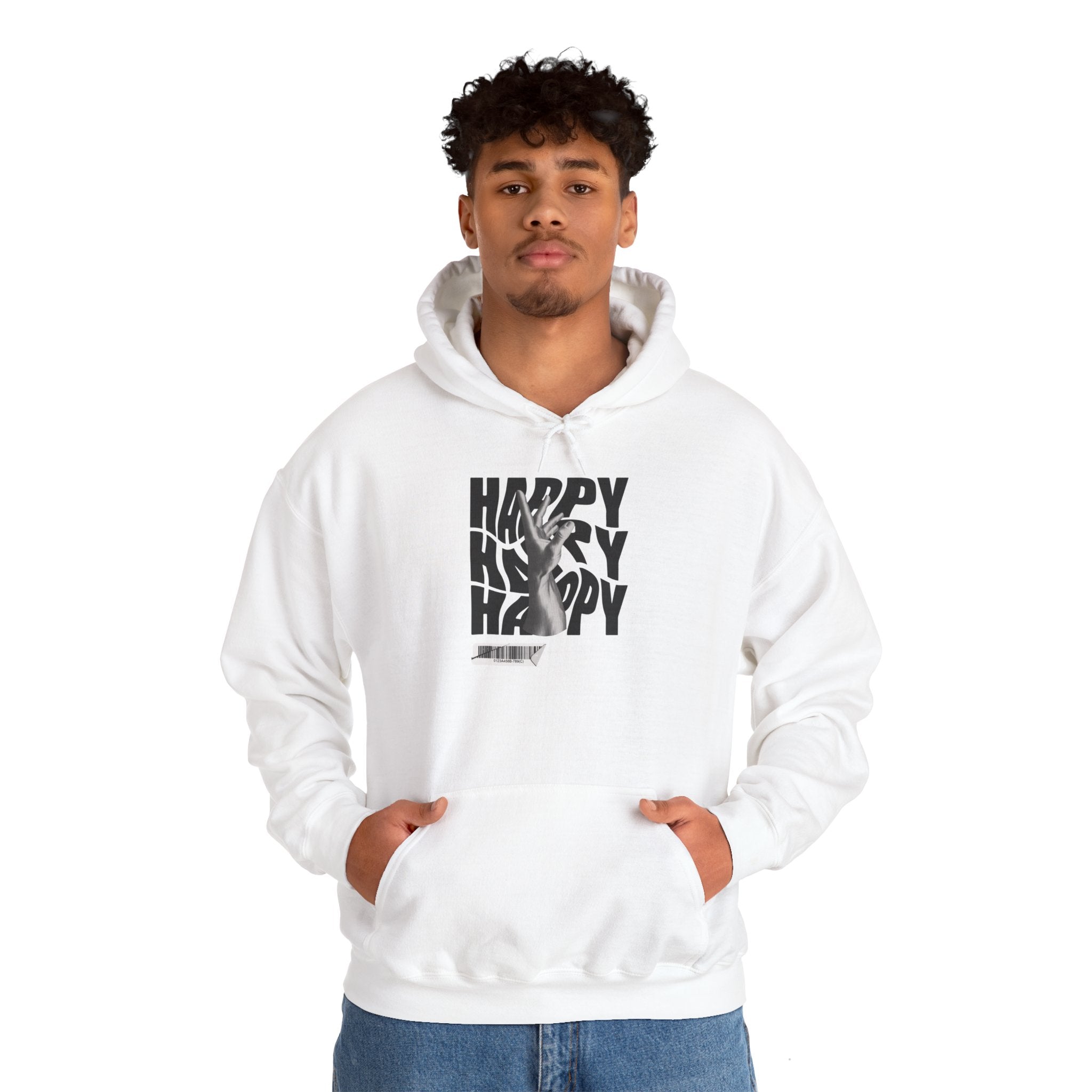 Happy Unisex Heavy Blend™ Hooded Sweatshirt