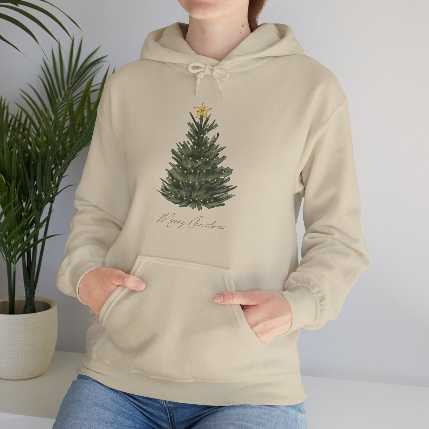 Merry Christmas IV Unisex Heavy Blend™ Hooded Sweatshirt