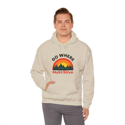 Go Alive Unisex Heavy Blend™ Hooded Sweatshirt