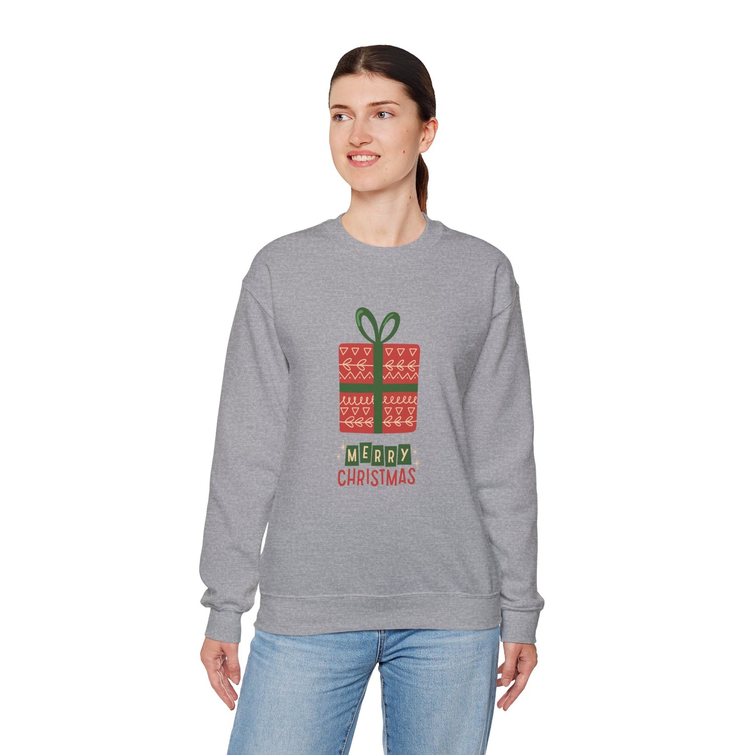 Merry Christmas II Unisex Heavy Blend™ Crewneck Sweatshirt