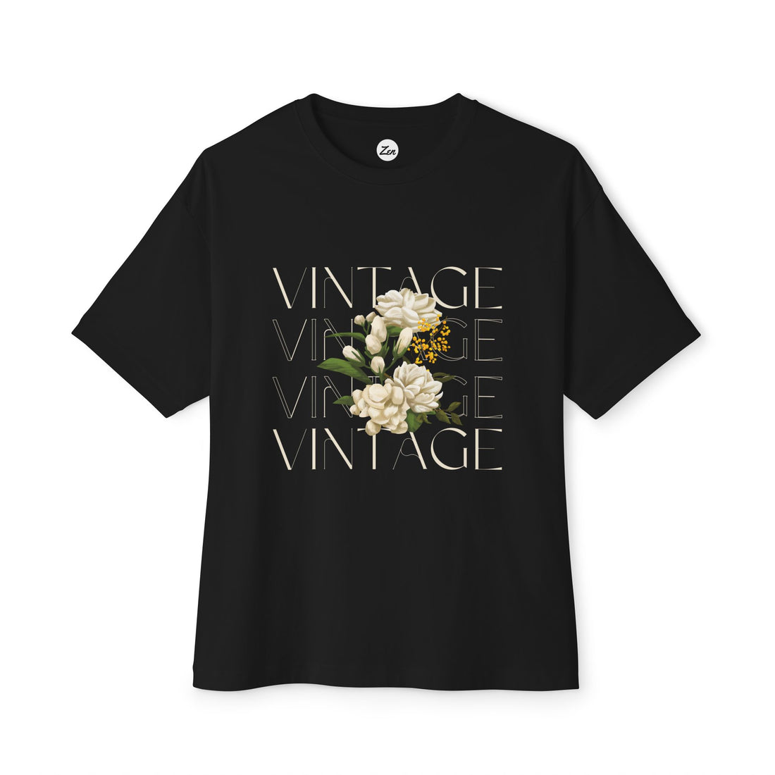 Vintage Unisex Oversized Boxy Tee