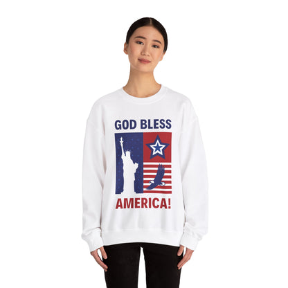 Bless America Unisex Heavy Blend™ Crewneck Sweatshirt