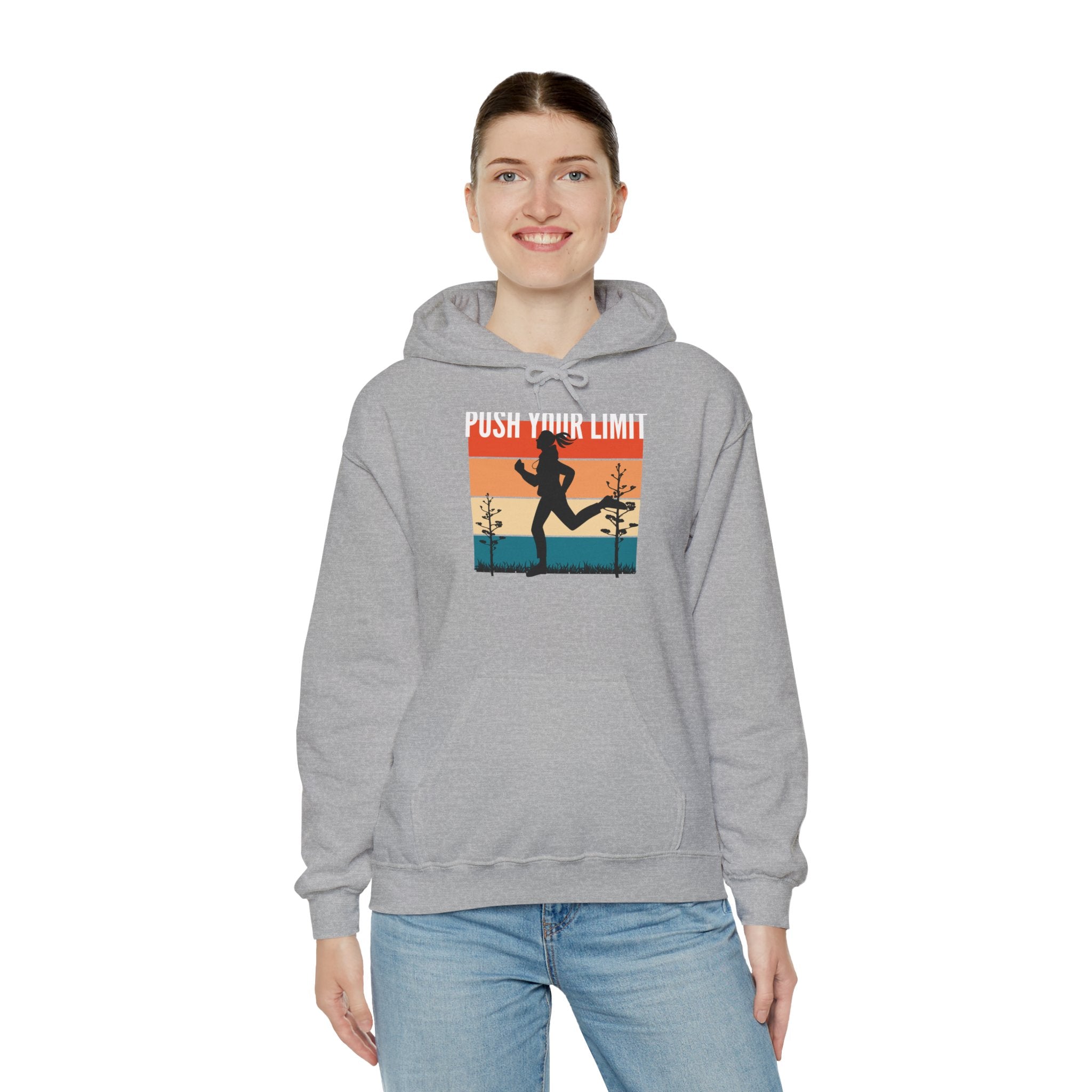 Push Your Limit Unisex Heavy Blend™ Hooded Sweatshirt