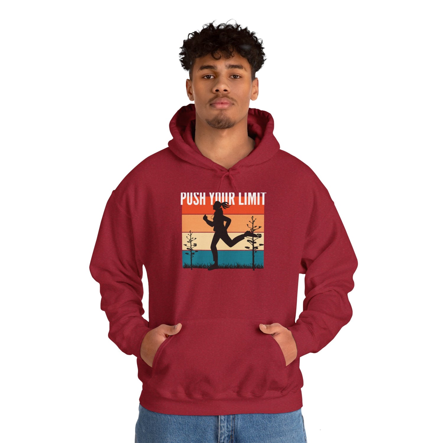 Push Your Limit Unisex Heavy Blend™ Hooded Sweatshirt