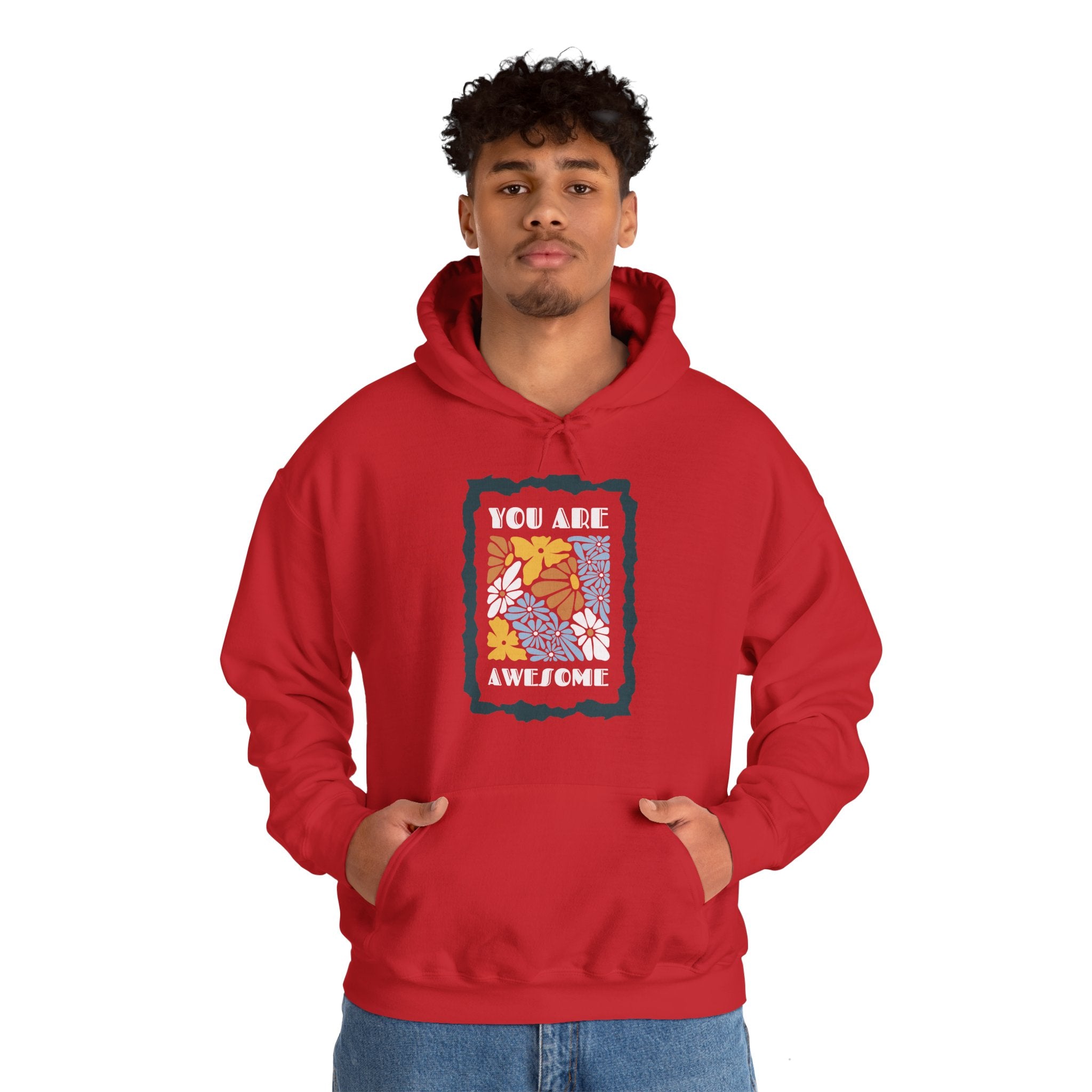 You Are Awesome Unisex Heavy Blend™ Hooded Sweatshirt