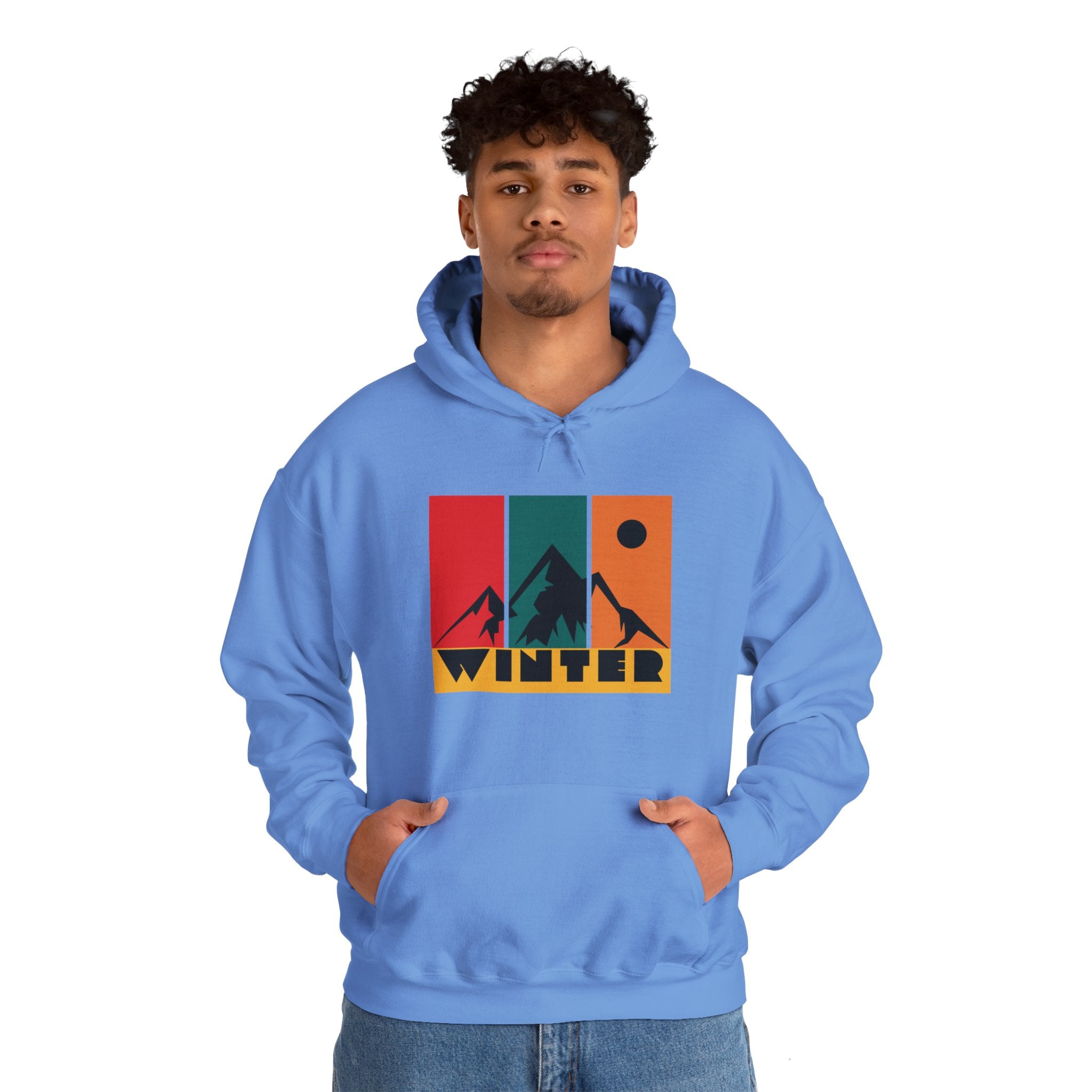 Winter Unisex Heavy Blend™ Hooded Sweatshirt