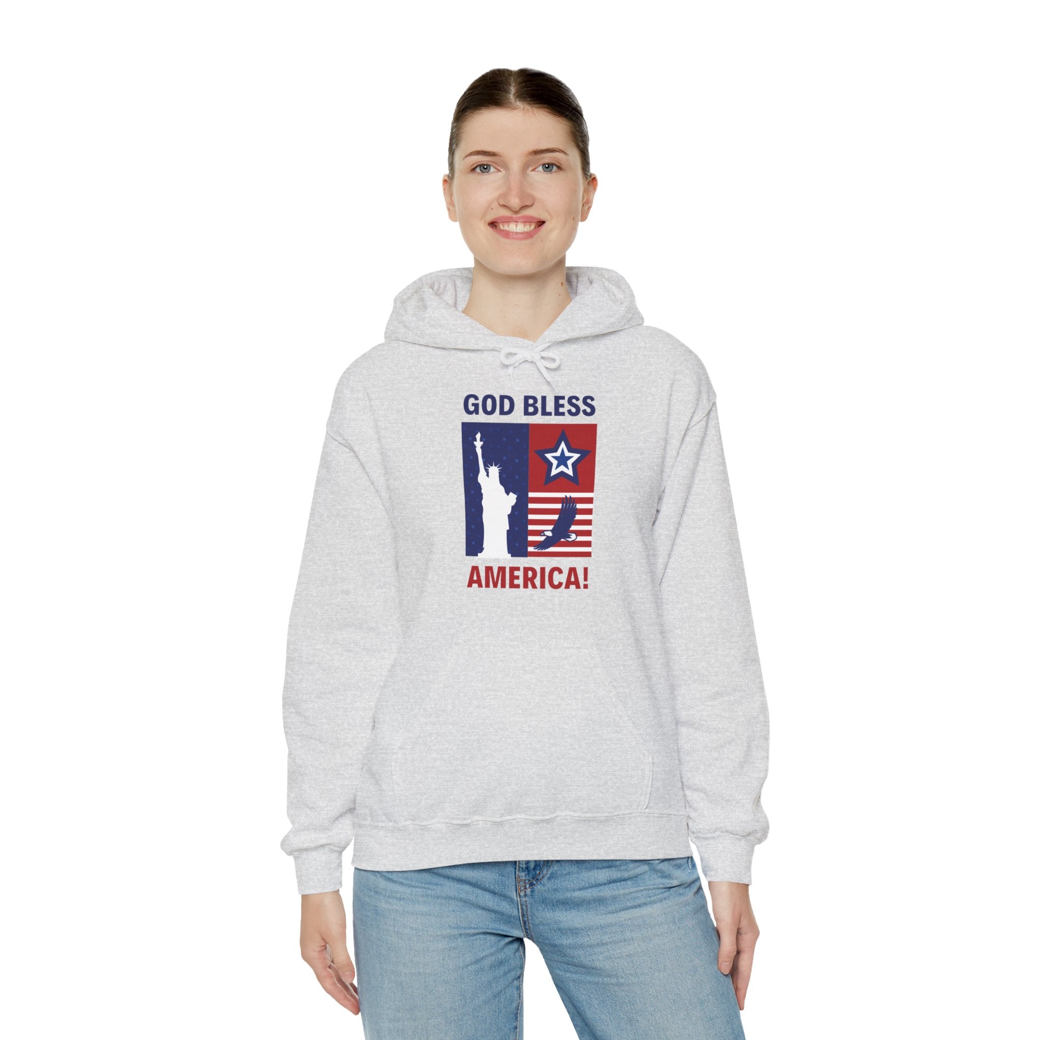 Bless America Unisex Heavy Blend™ Hooded Sweatshirt