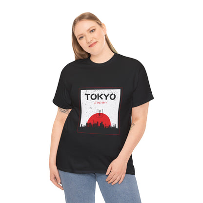 Tokyo Unisex Heavy Cotton Tee