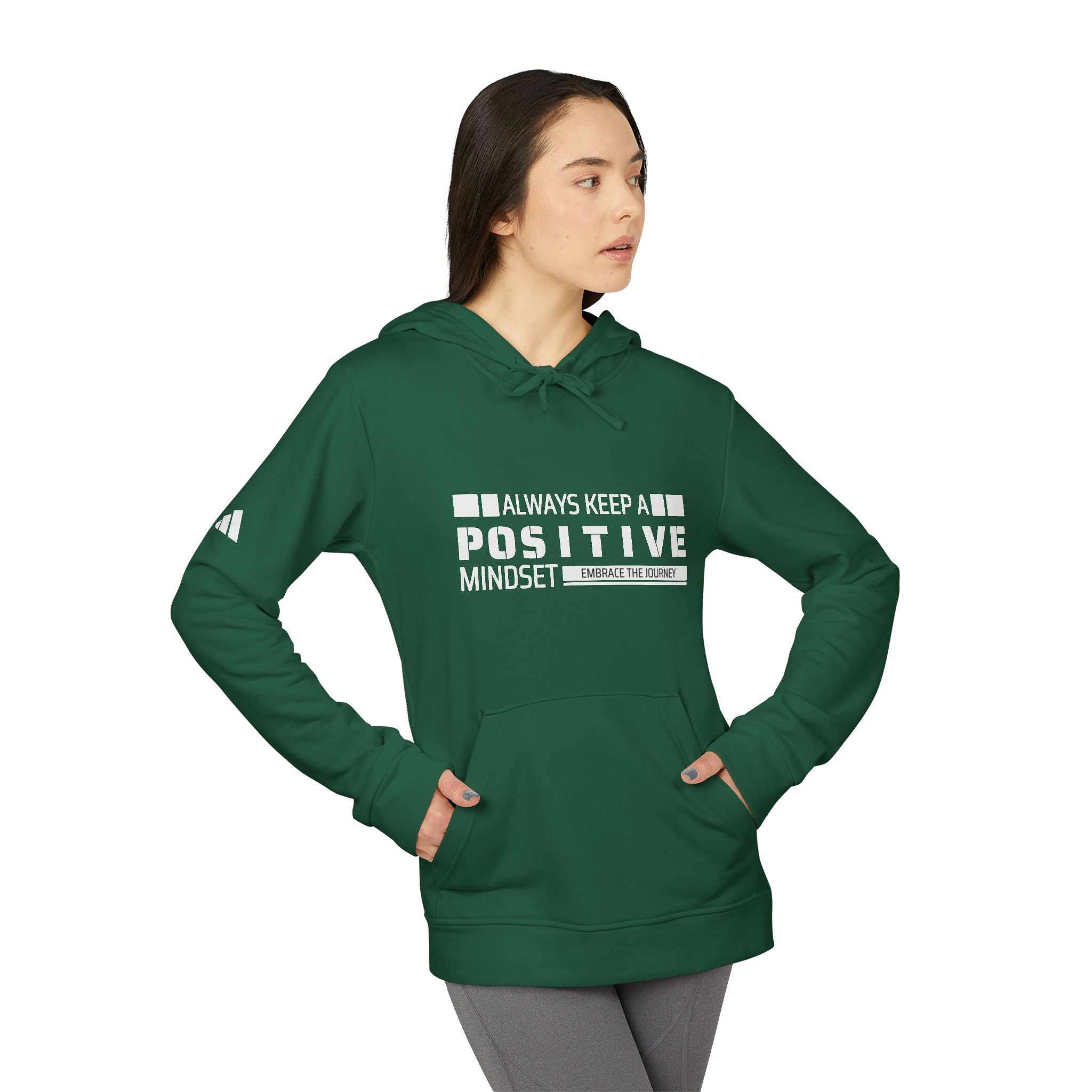 Positive Mindset adidas Unisex Fleece Hoodie