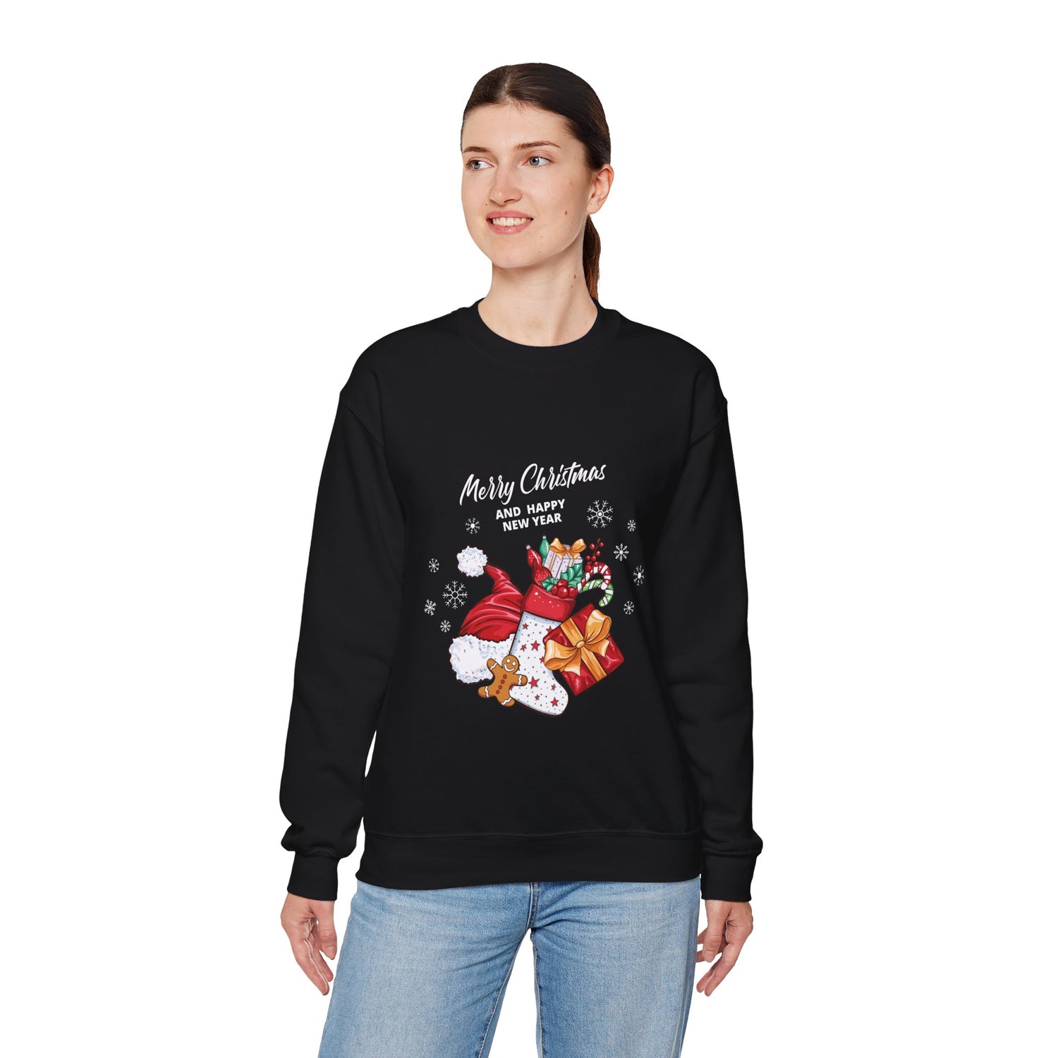 Merry Christmas Unisex Heavy Blend™ Crewneck Sweatshirt