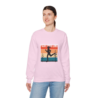 Push Your Limit Unisex Heavy Blend™ Crewneck Sweatshirt