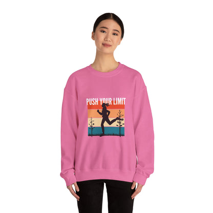 Push Your Limit Unisex Heavy Blend™ Crewneck Sweatshirt