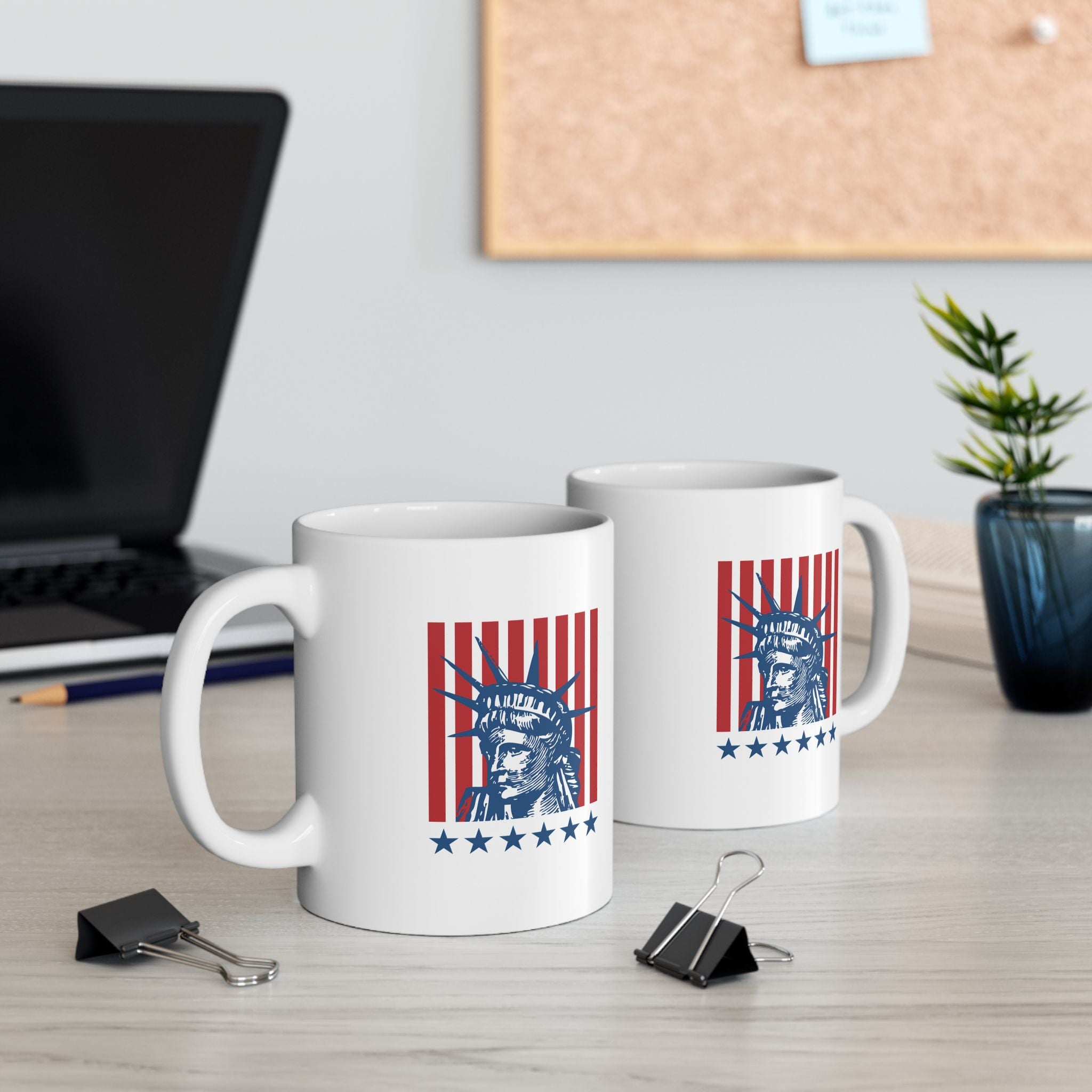 Liberty Ceramic Mug, (11oz, 15oz)