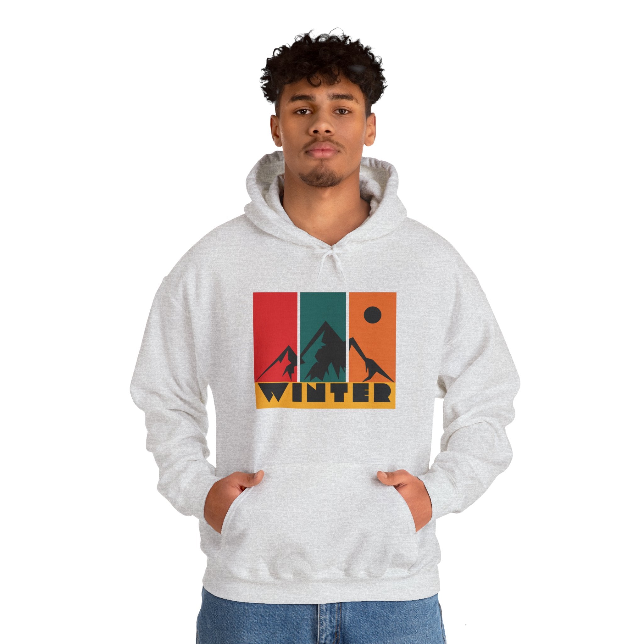 Winter Unisex Heavy Blend™ Hooded Sweatshirt