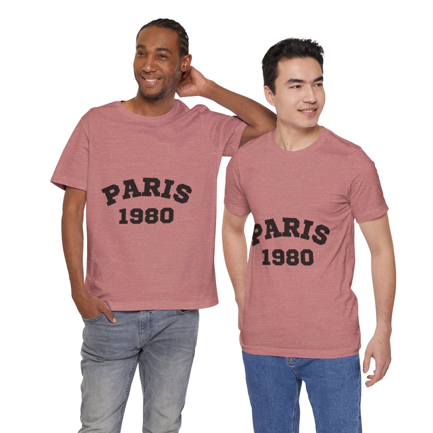 Paris 1980 Unisex Jersey Short Sleeve Tee