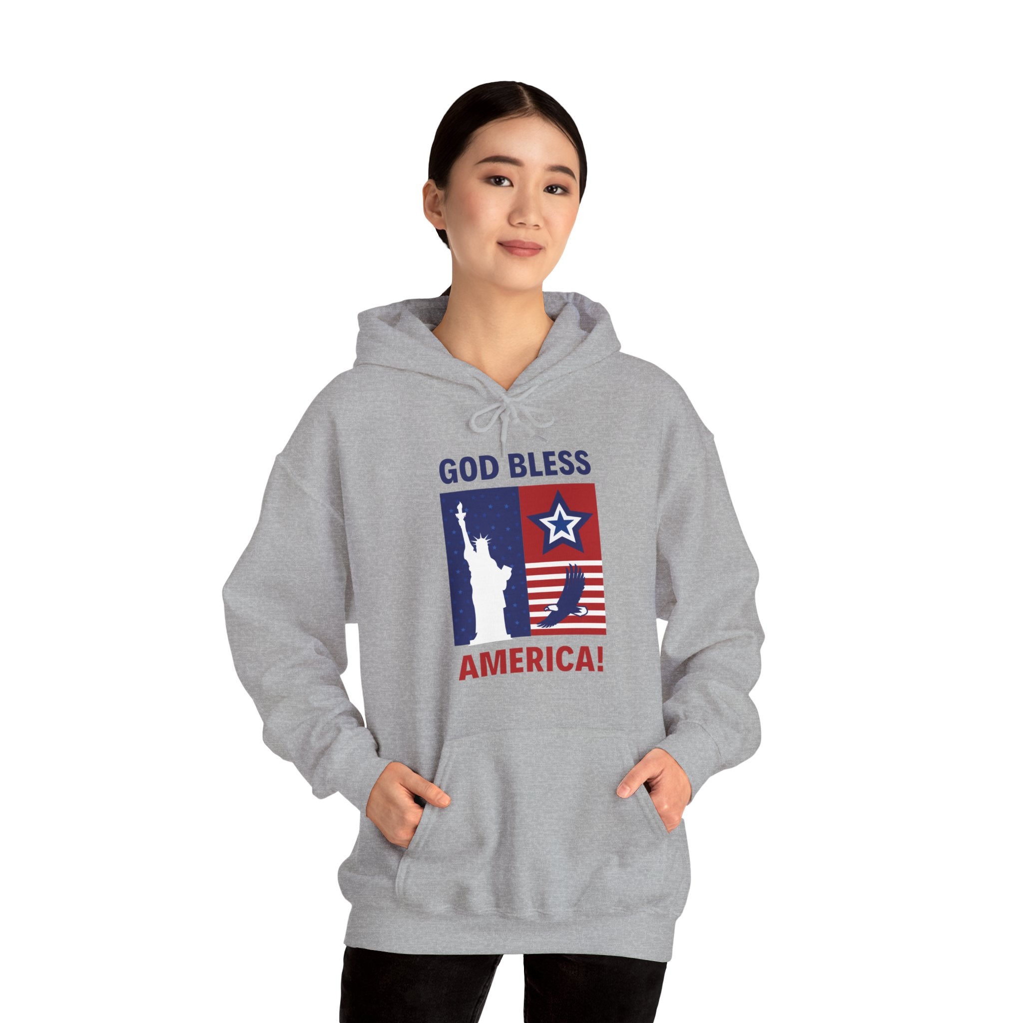 Bless America Unisex Heavy Blend™ Hooded Sweatshirt