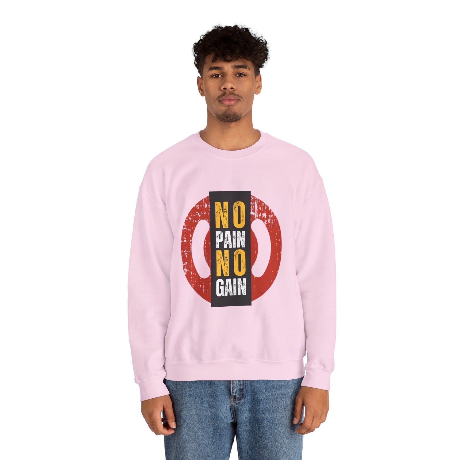 No Pain No Gain Unisex Heavy Blend™ Crewneck Sweatshirt