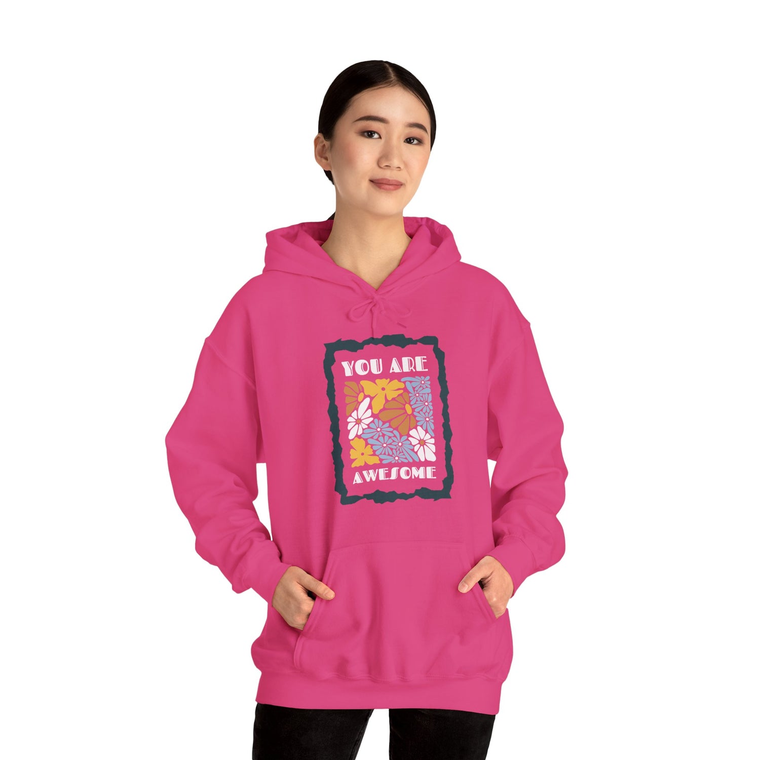 You Are Awesome Unisex Heavy Blend™ Hooded Sweatshirt