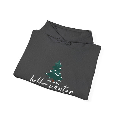 Hello Winter Unisex Heavy Blend™ Hooded Sweatshirt