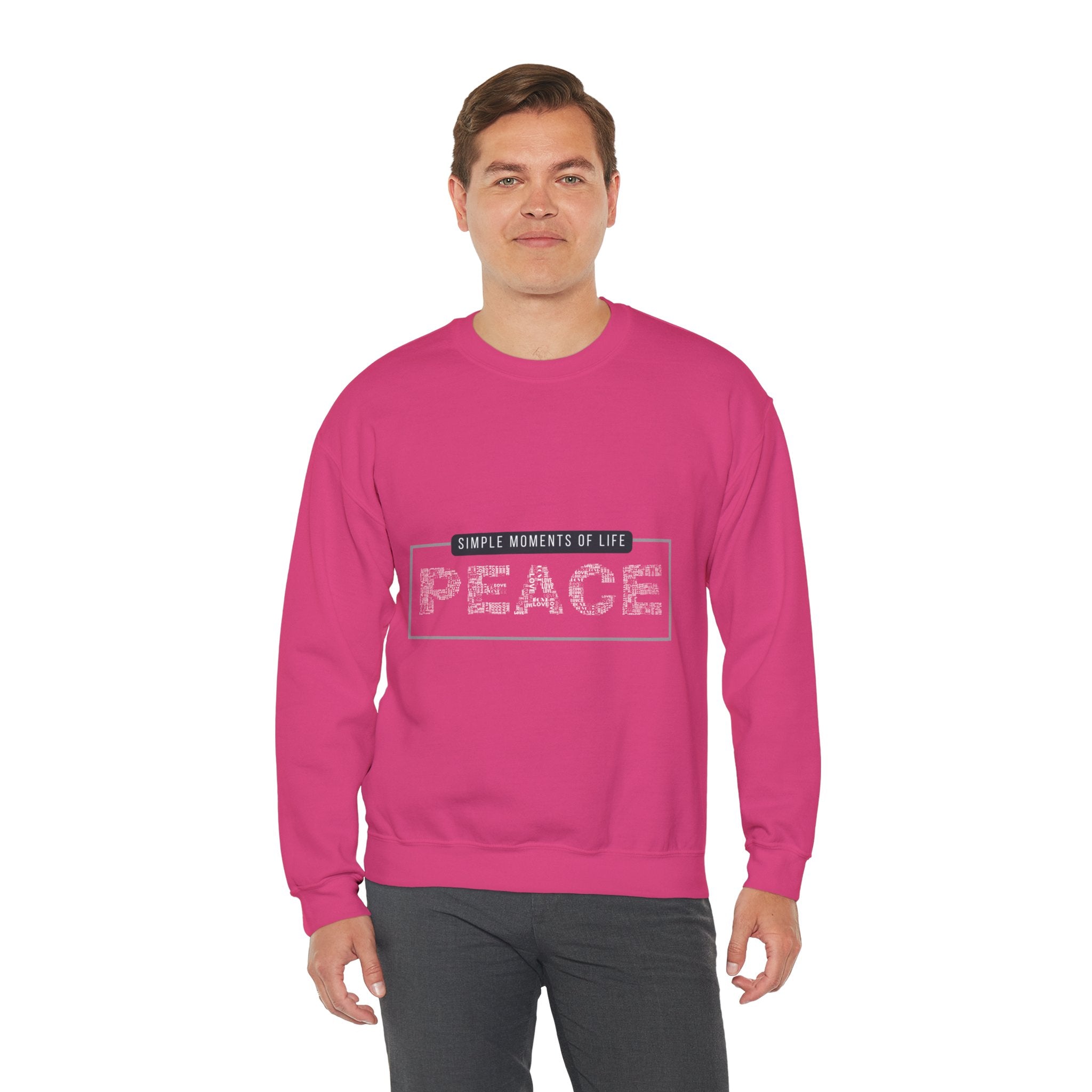 Peace Unisex Heavy Blend™ Crewneck Sweatshirt