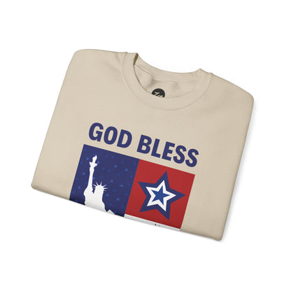 Bless America Unisex Heavy Blend™ Crewneck Sweatshirt